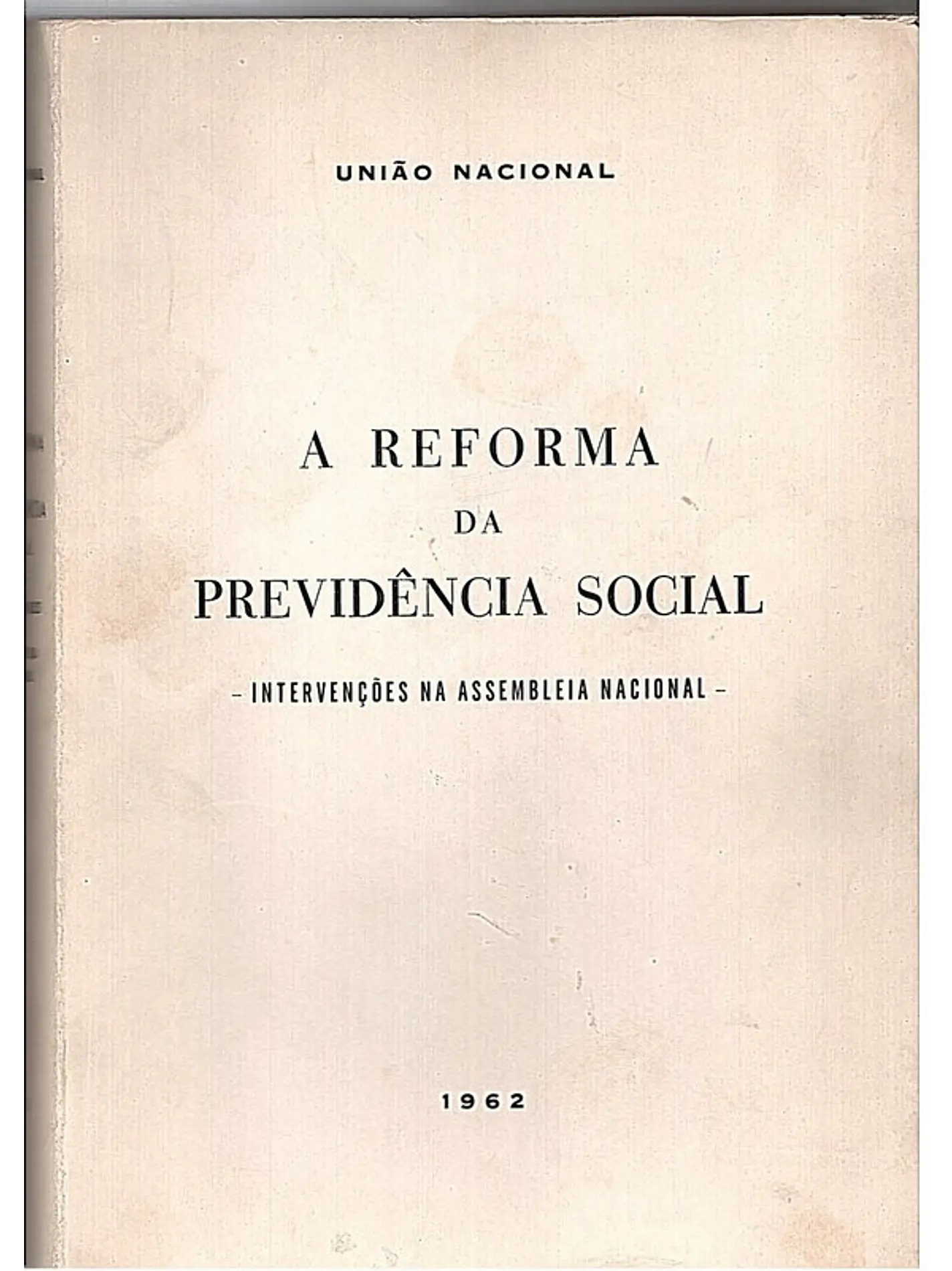 A reforma da previdência social 1
