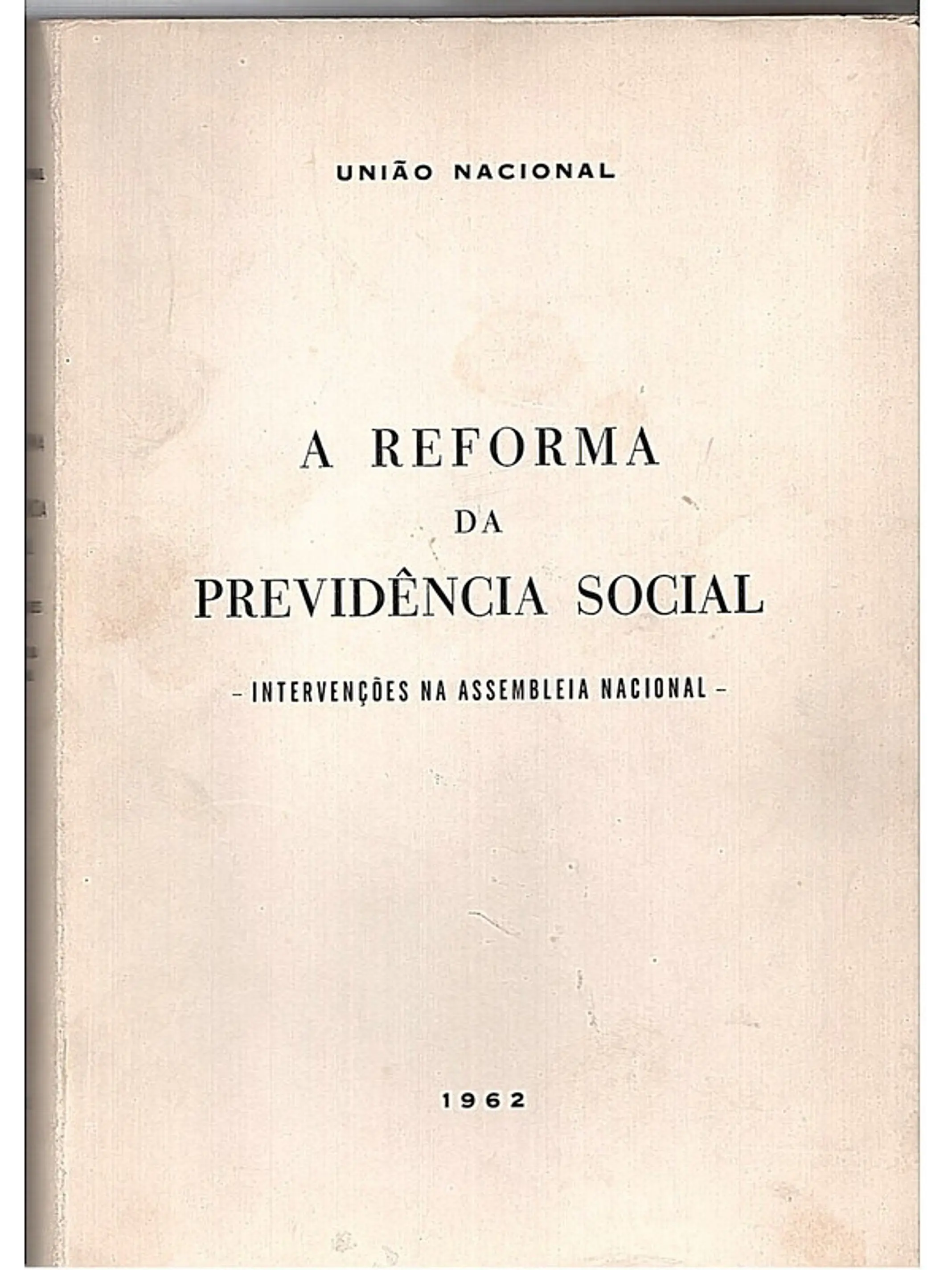 A reforma da previdência social 1