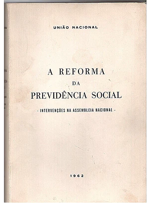 A reforma da previdência social