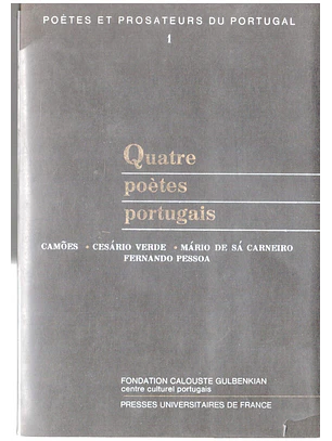 Quatre poetes portugais