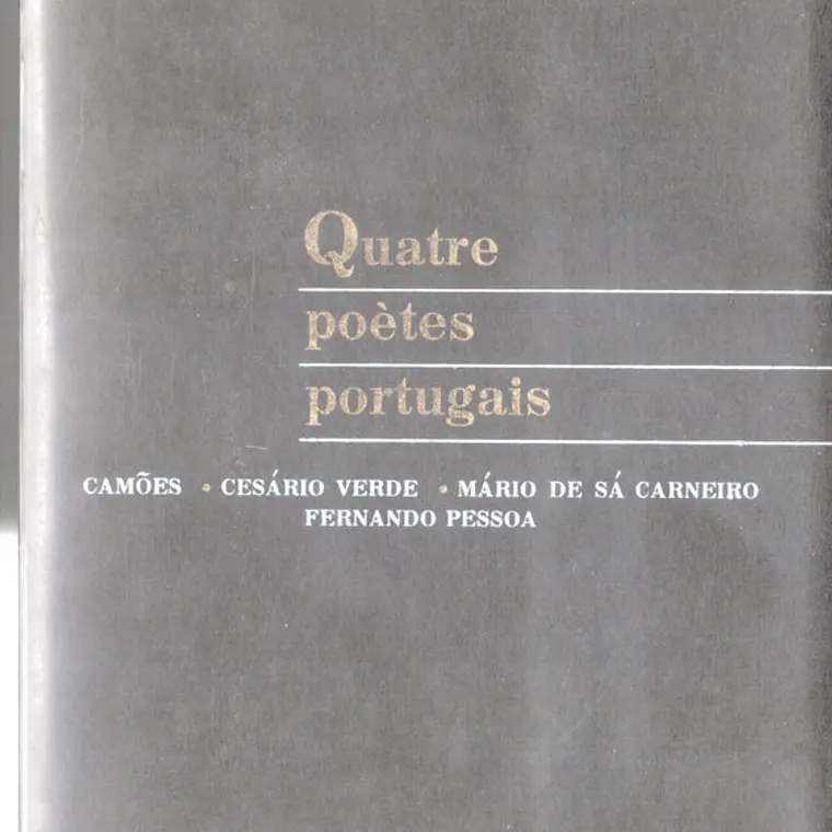 Quatre poetes portugais 1
