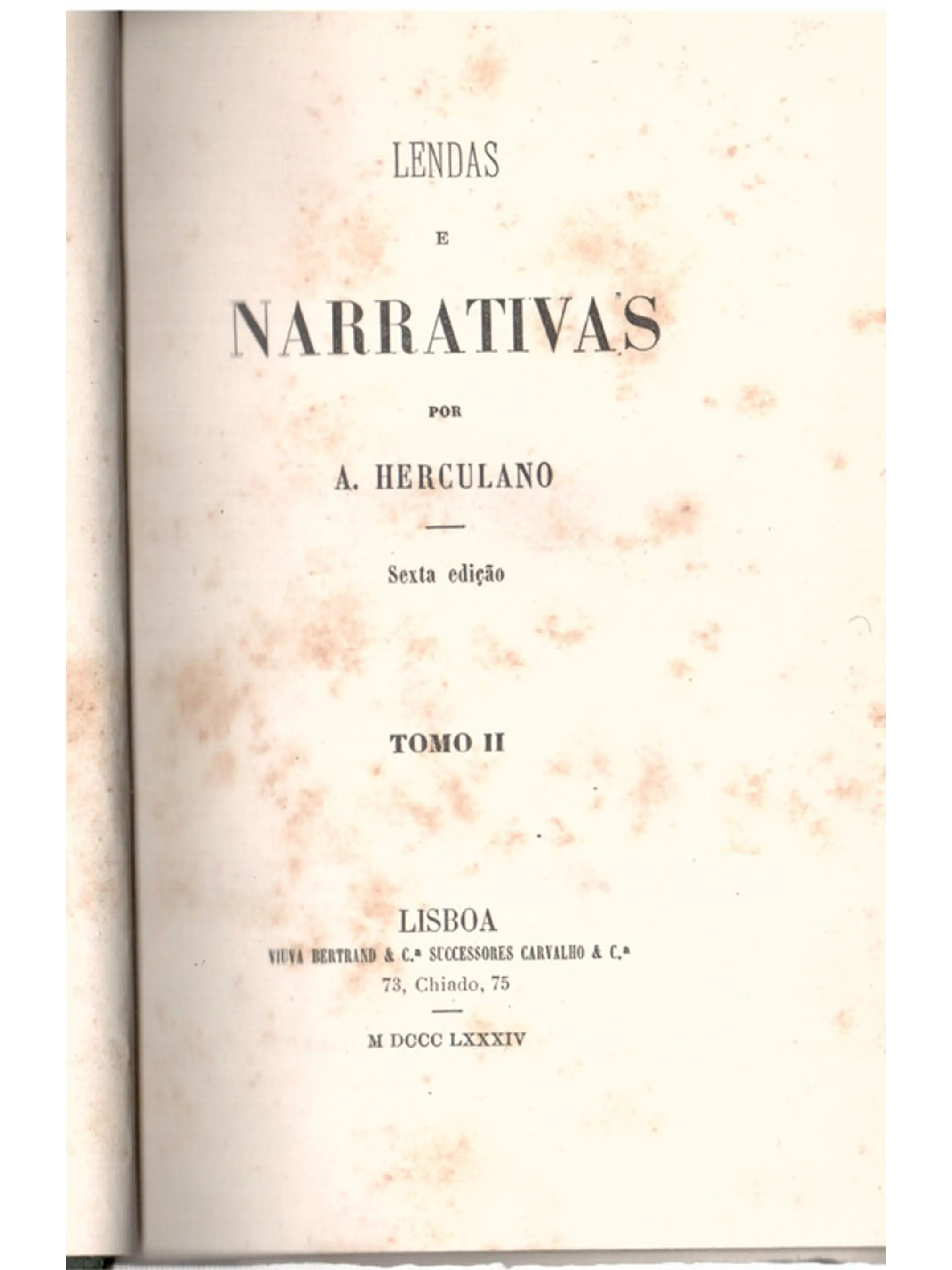 Lendas e narrativas volume 2 1