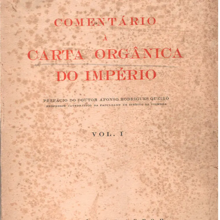 Comentário à carta orgânica do Império 1