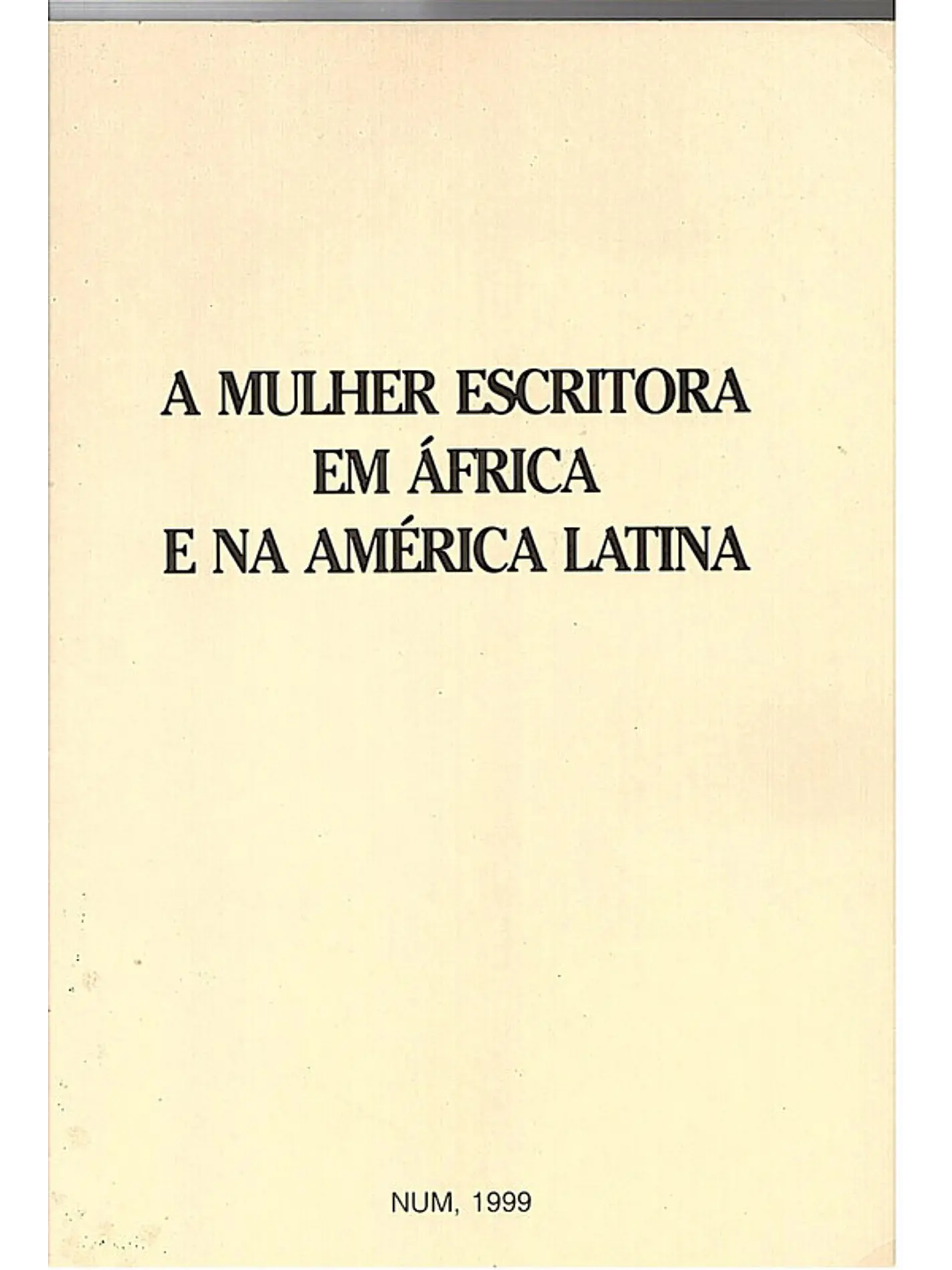 A mulher escritora em África e na américa latina 1