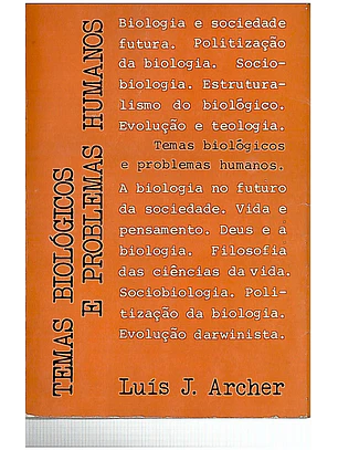 Temas biológicos e problemas humanos
