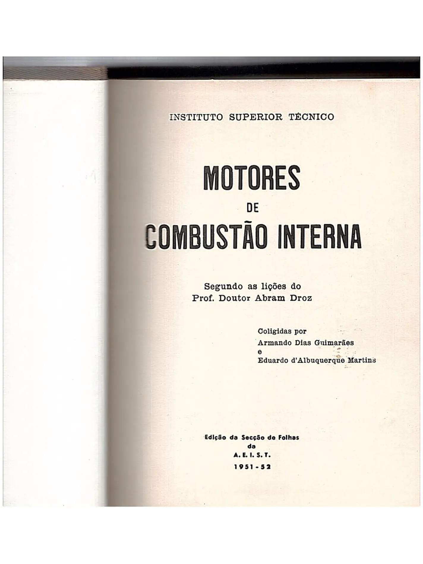 Motores de combustão interna 1
