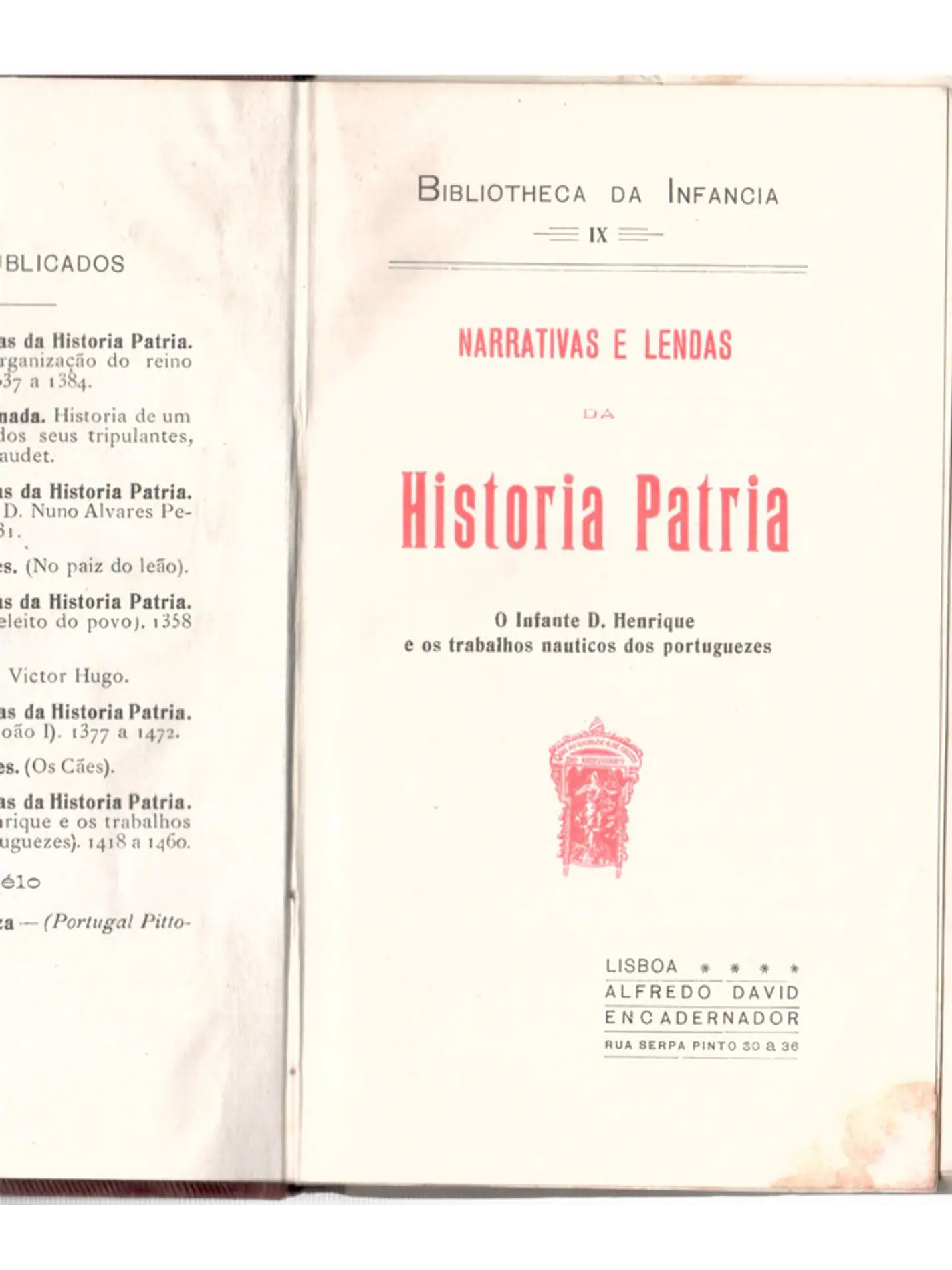 Narrativas e lendas da história pátria 1