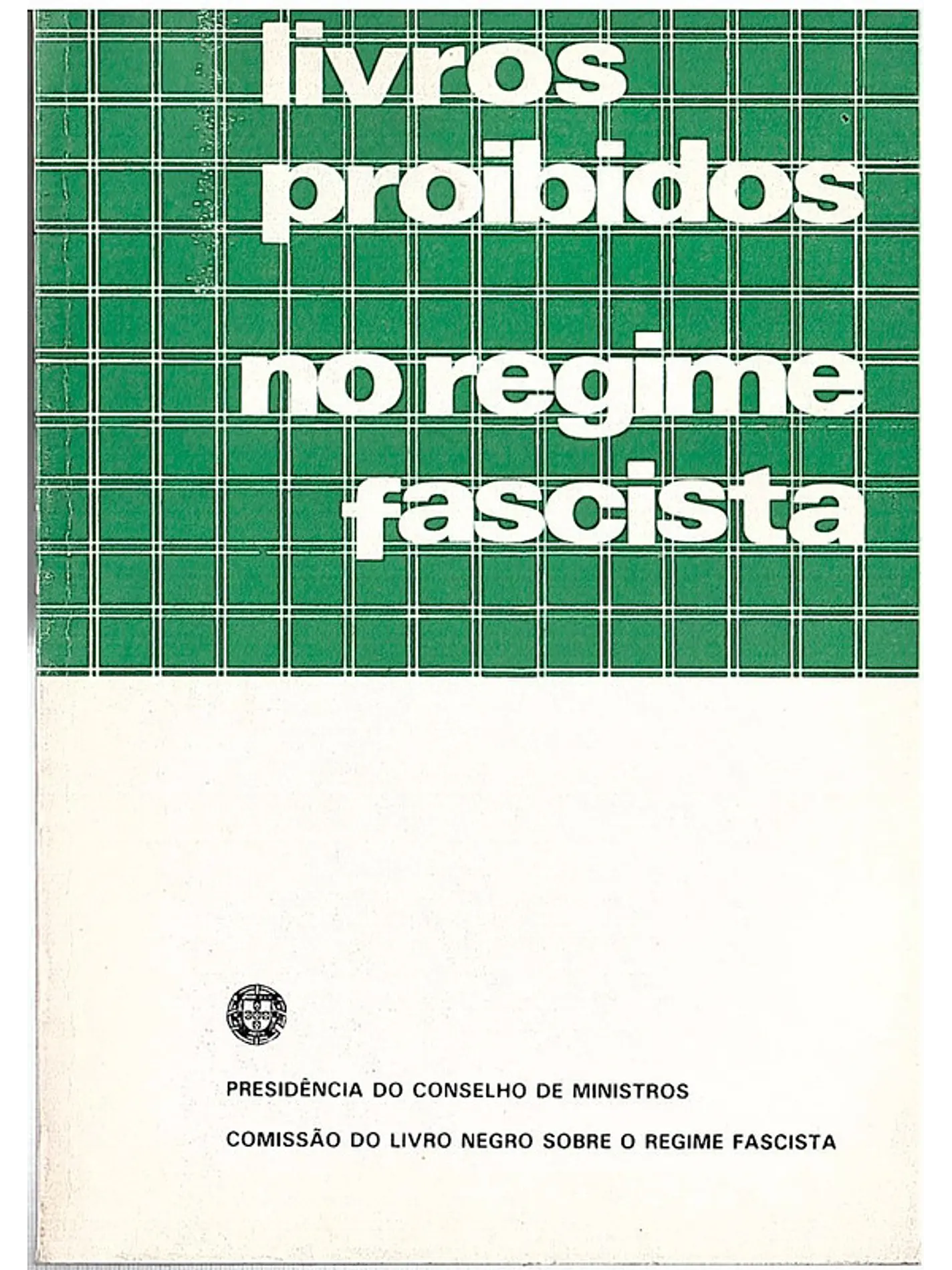 Livros proibidos no regime fascista 1