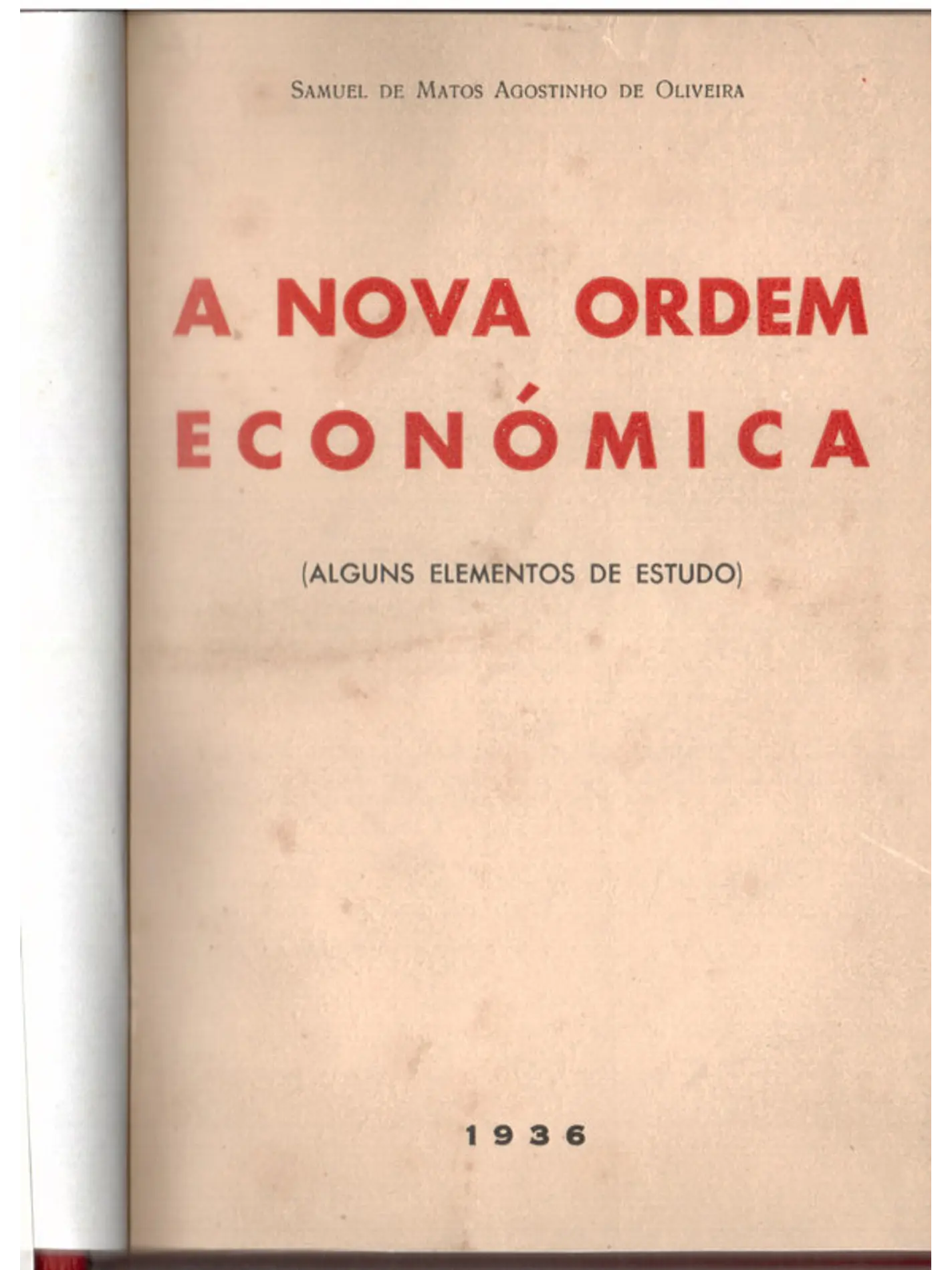 A nova ordem económica 1