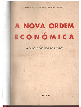 A nova ordem económica