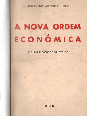 A nova ordem económica