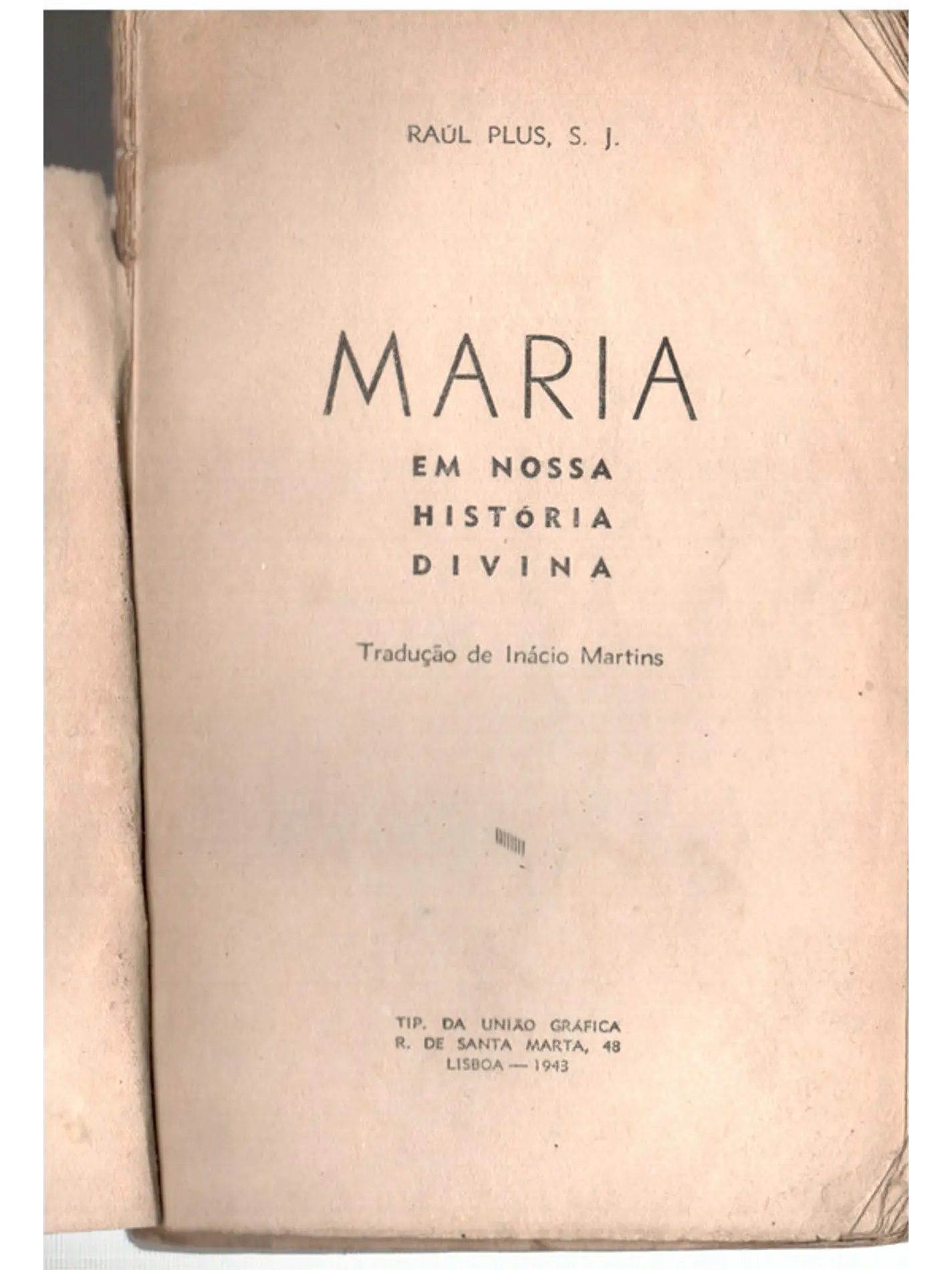 Maria em nossa história divina 1