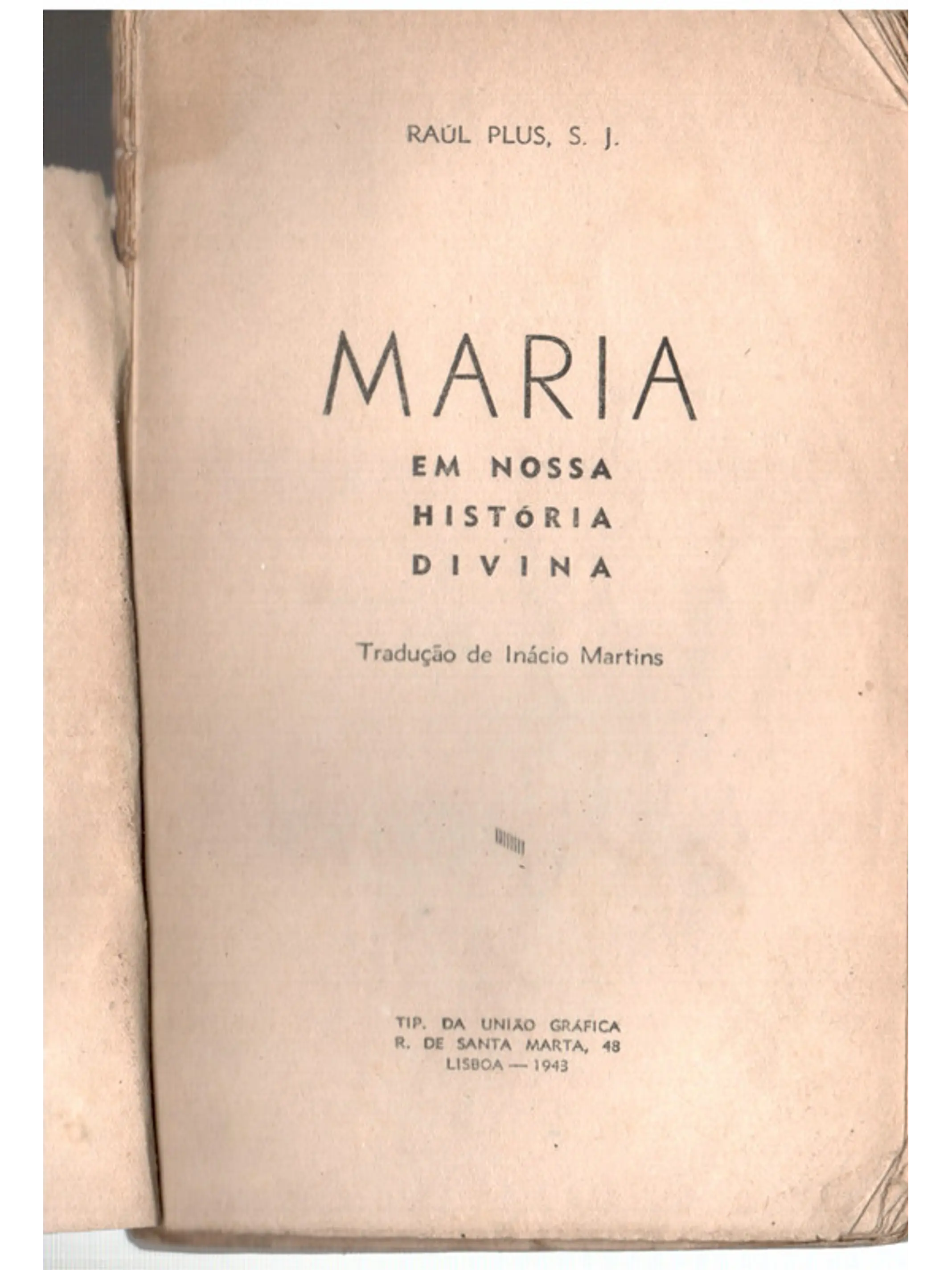 Maria em nossa história divina 1