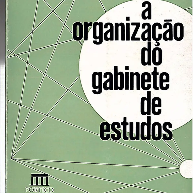 A organização do gabinete de estudos 1
