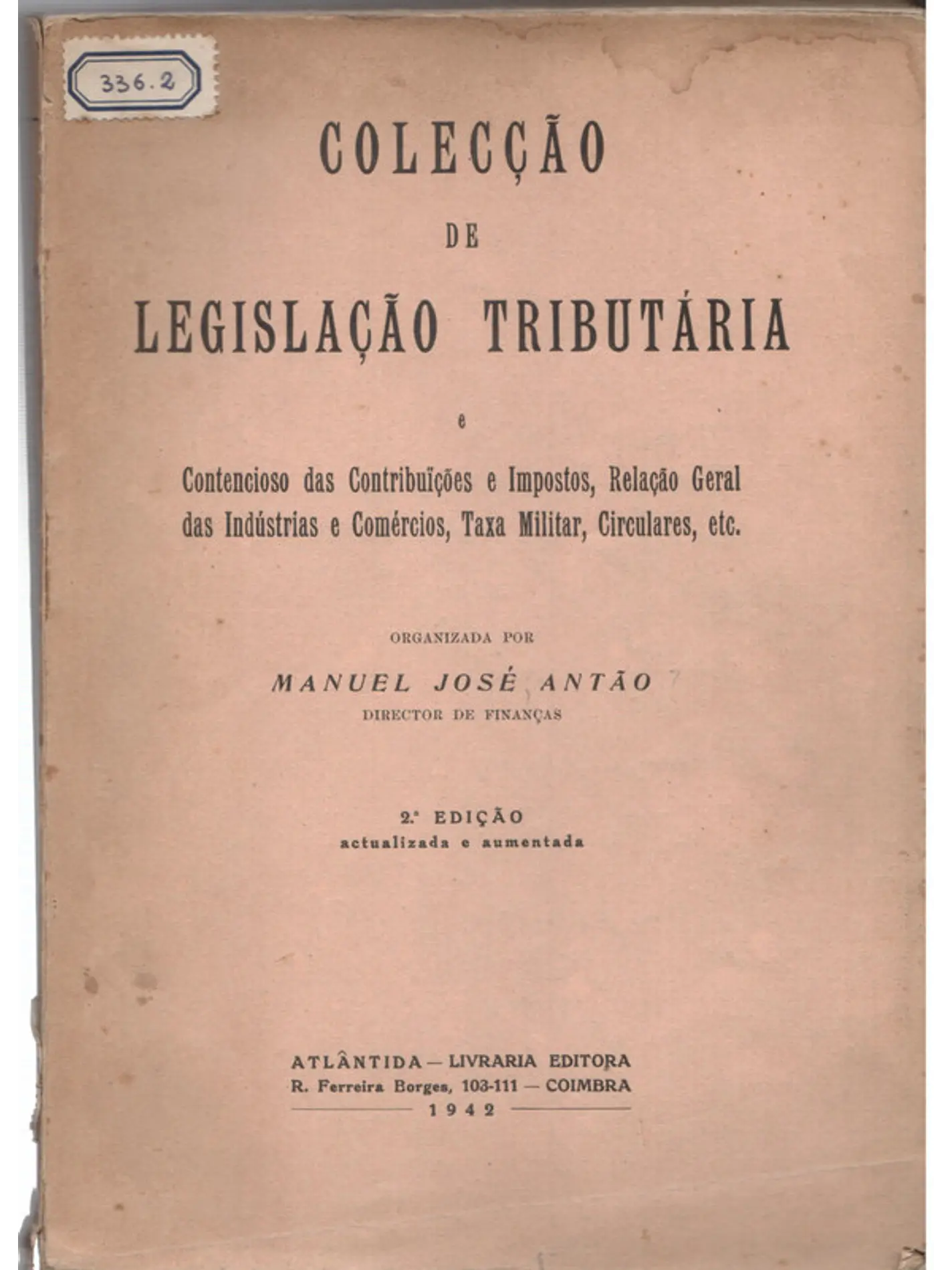 Coleção de legislação tributária 1