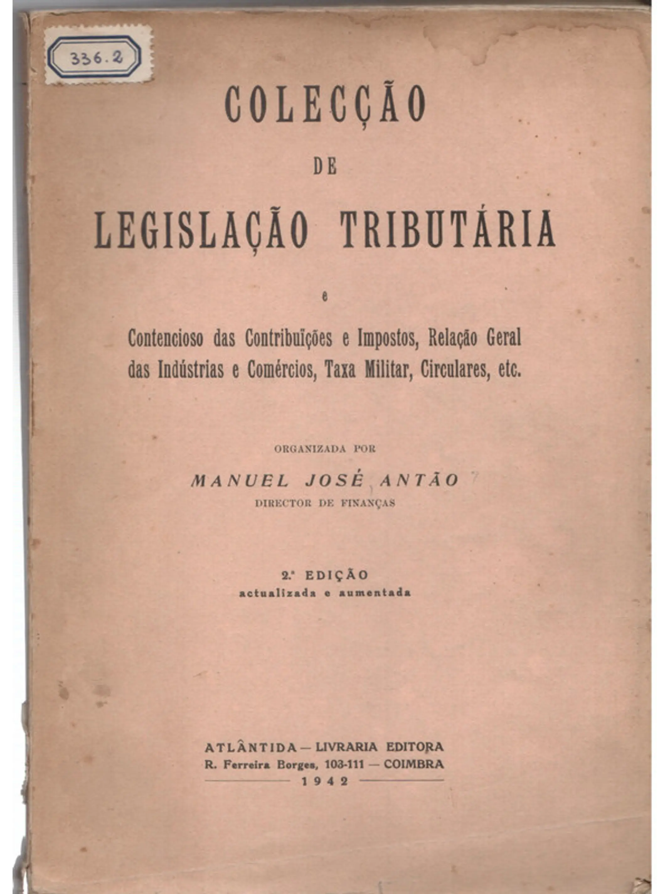 Coleção de legislação tributária 1