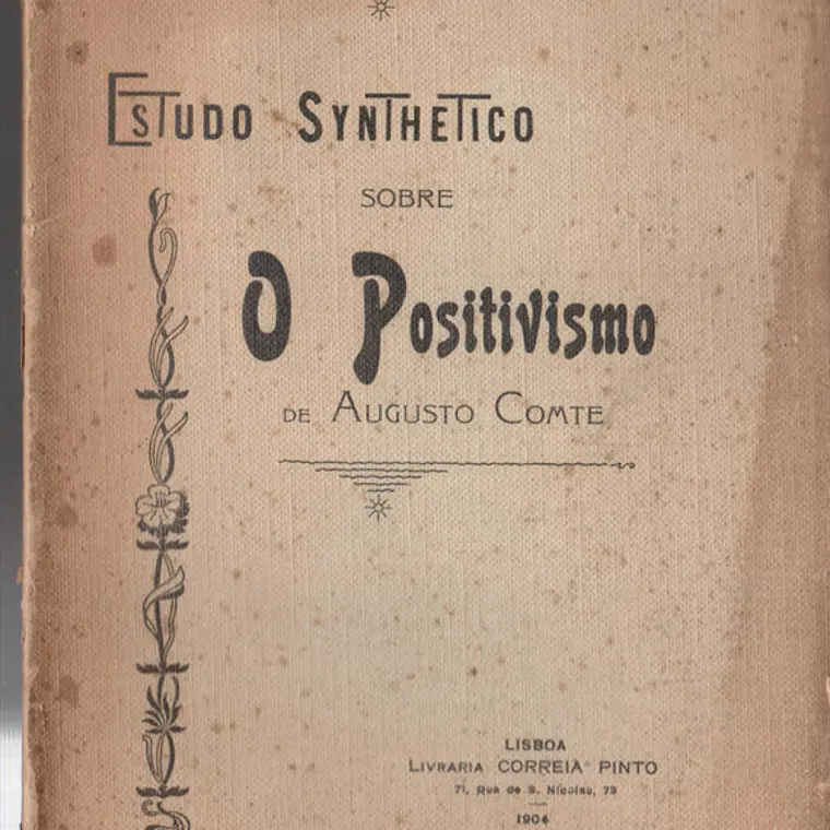 Estudo sintético sobre o positivismo 1