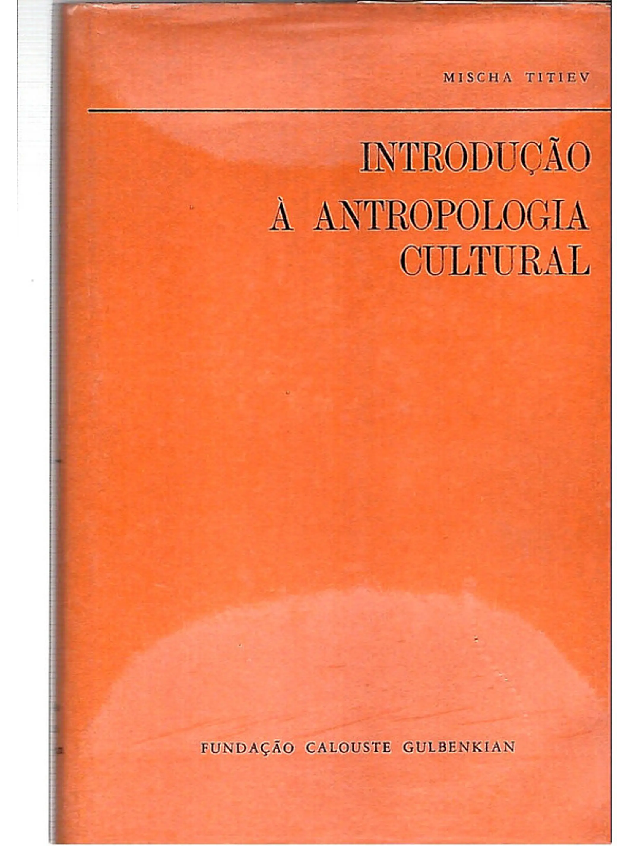 Introdução à antropologia cultural 1