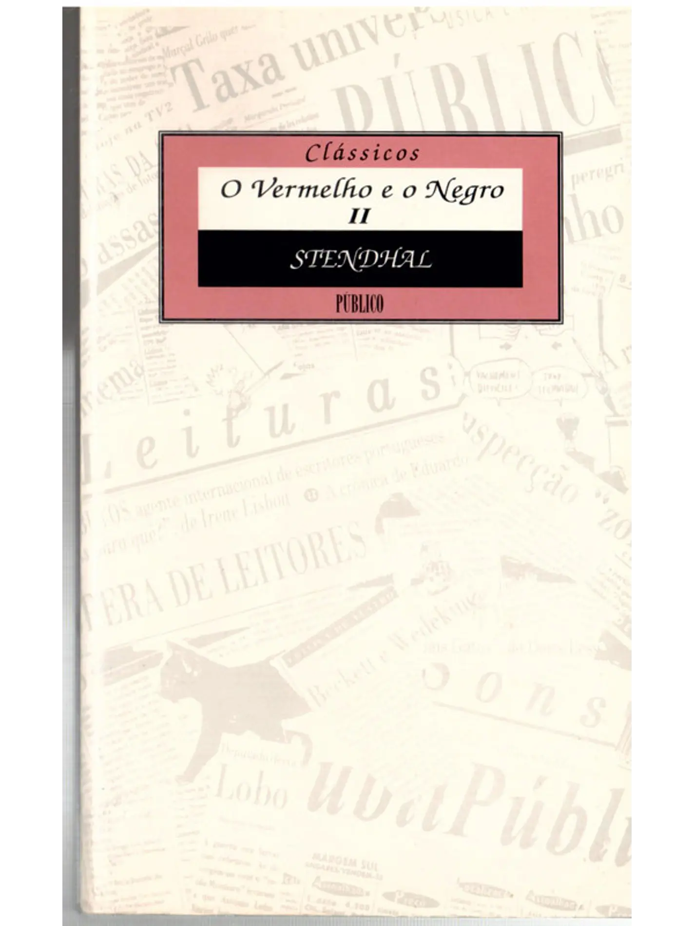 Clássicos o vermelho e o negro II 1
