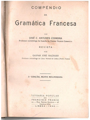 Compêndio da gramática francesa