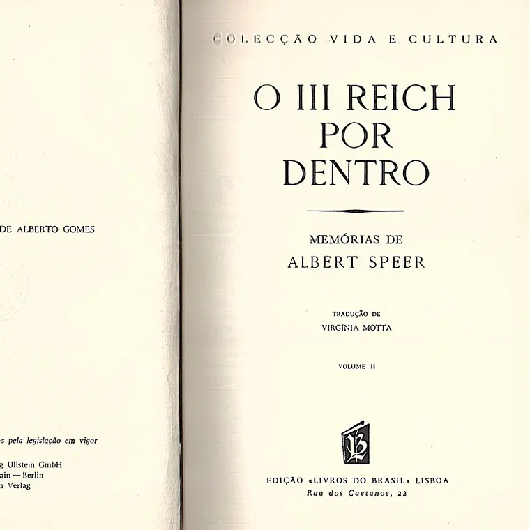 O III Reich por dentro, II volume 1