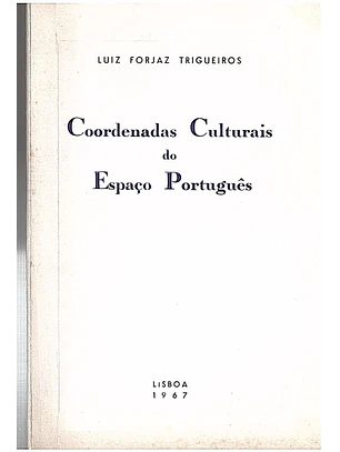 Coordenadas culturais do espaço português (exemplar 67 de 250)