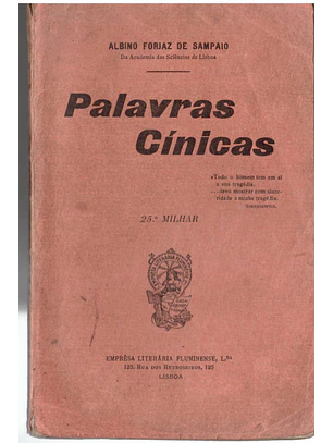 Palavras cínicas
