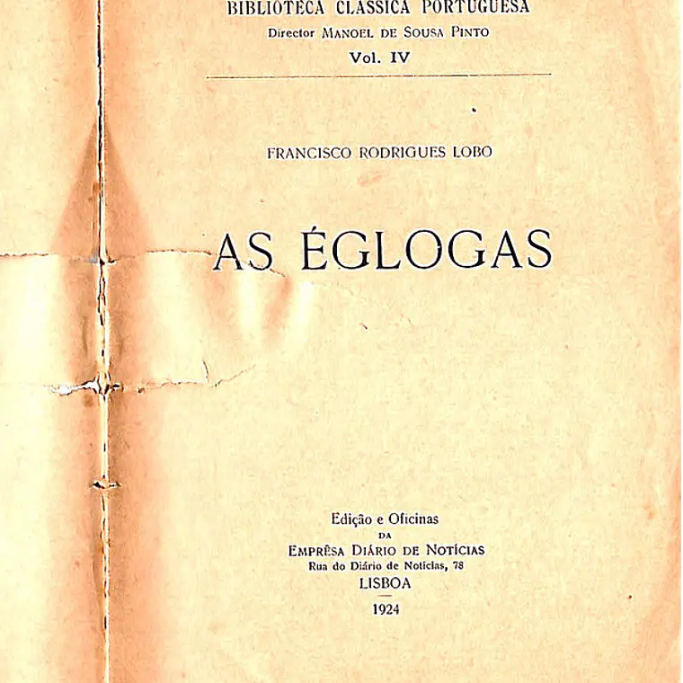As églogas - Vol IV 1