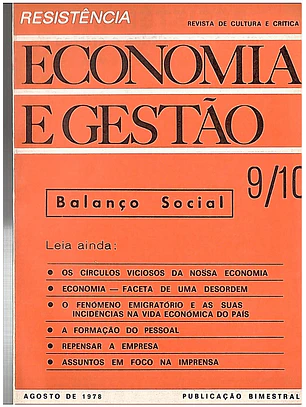 Economia e gestão - revista de cultura e crítica