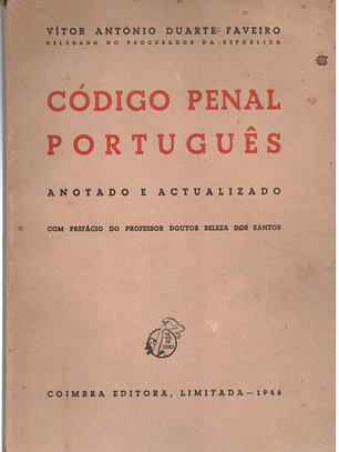 Código penal português anotado e atualizado