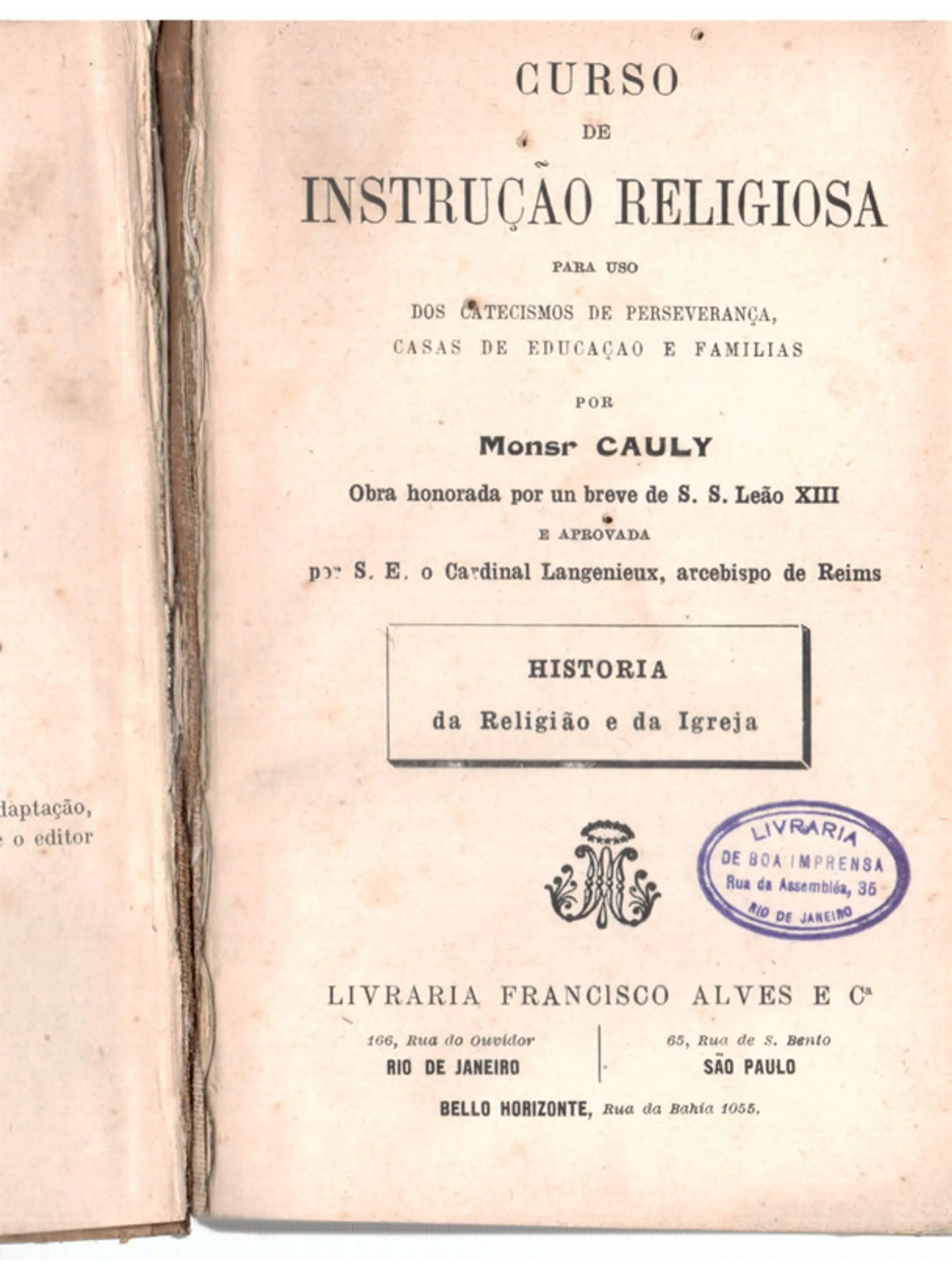 Curso de instrução religiosa 1