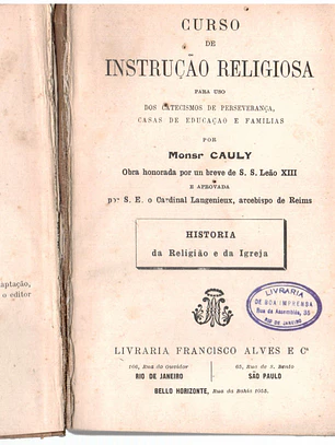 Curso de instrução religiosa