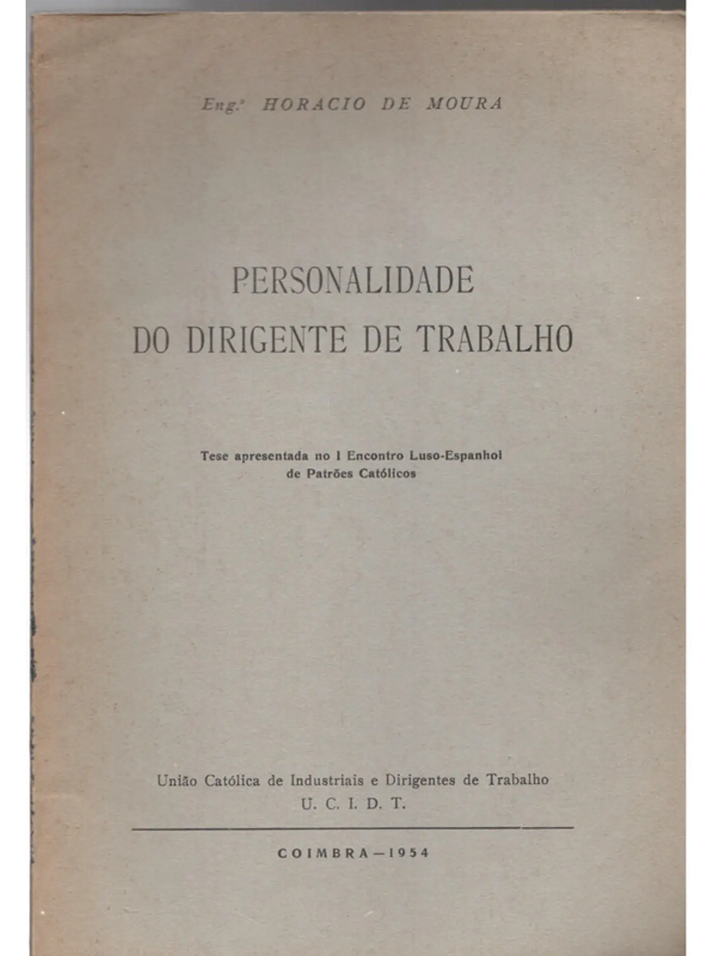 Personalidade do dirigente do trabalho 1