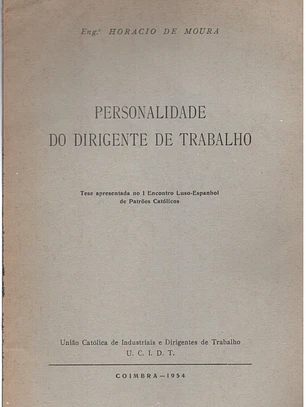 Personalidade do dirigente do trabalho