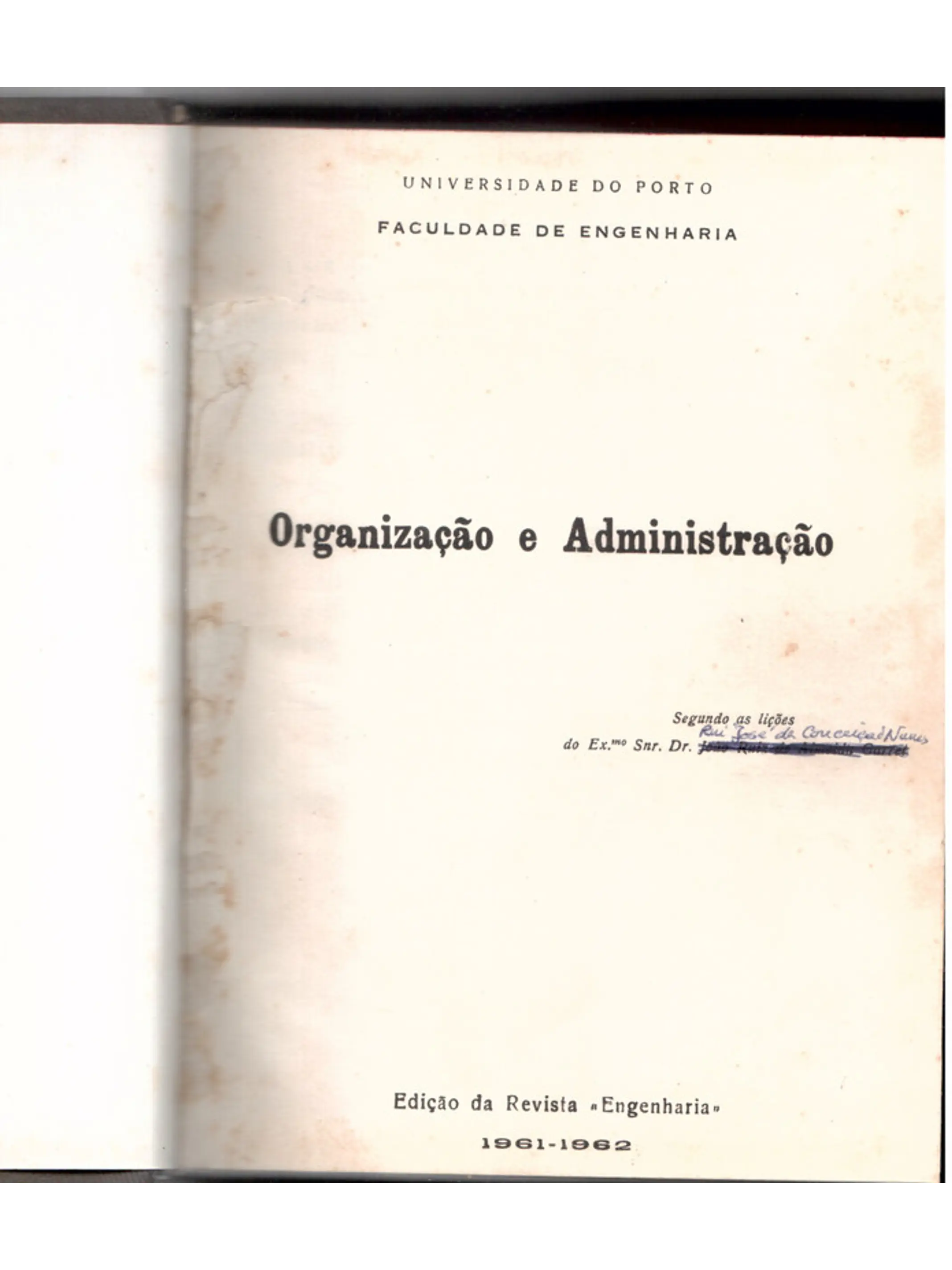 Organização e administração 1