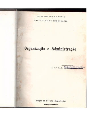 Organização e administração