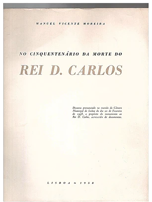 No cinquentenário da morte do rei dom Carlos