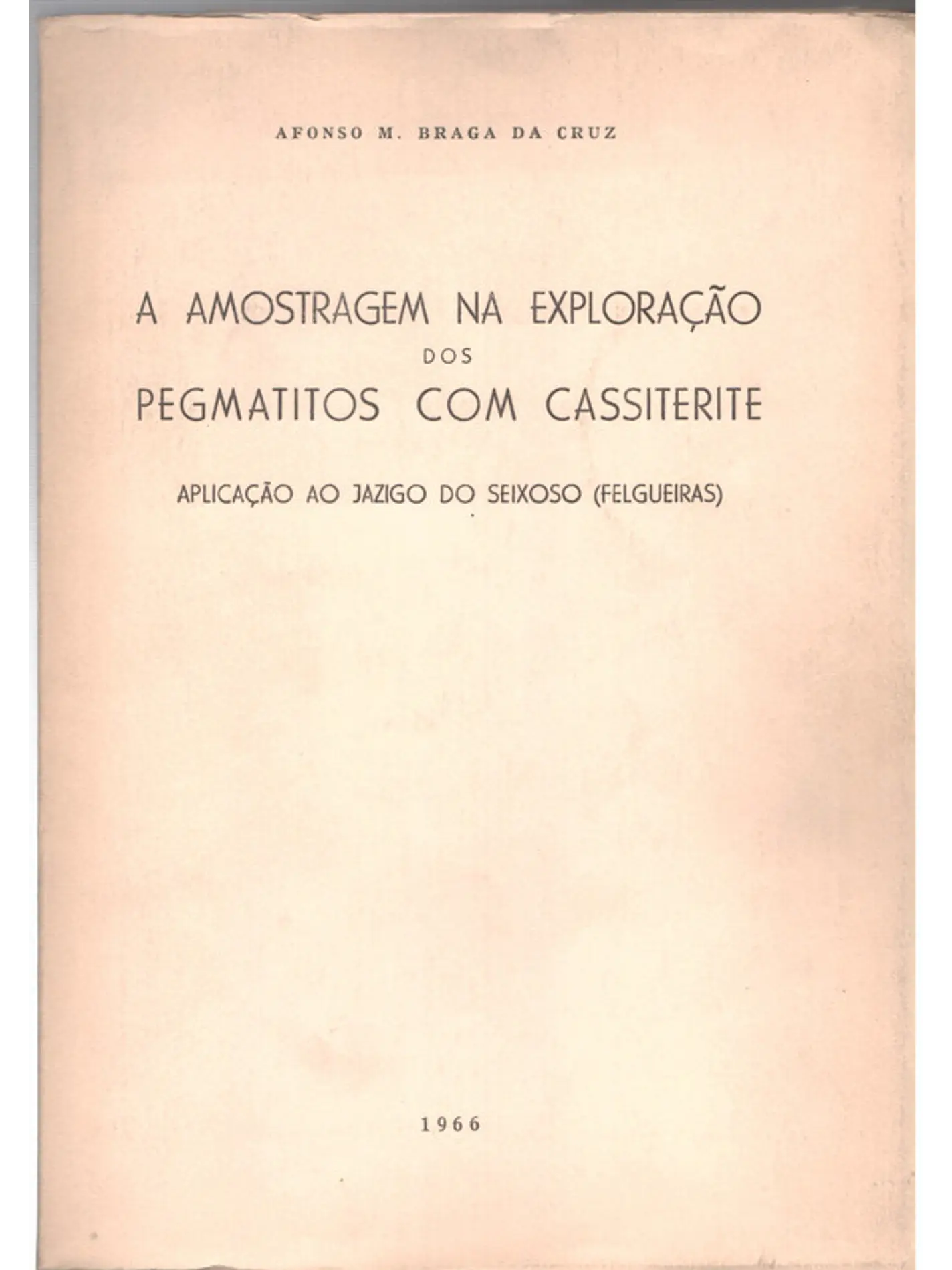 A amostragem na exploração dos pegmatitos com cassitrite 1