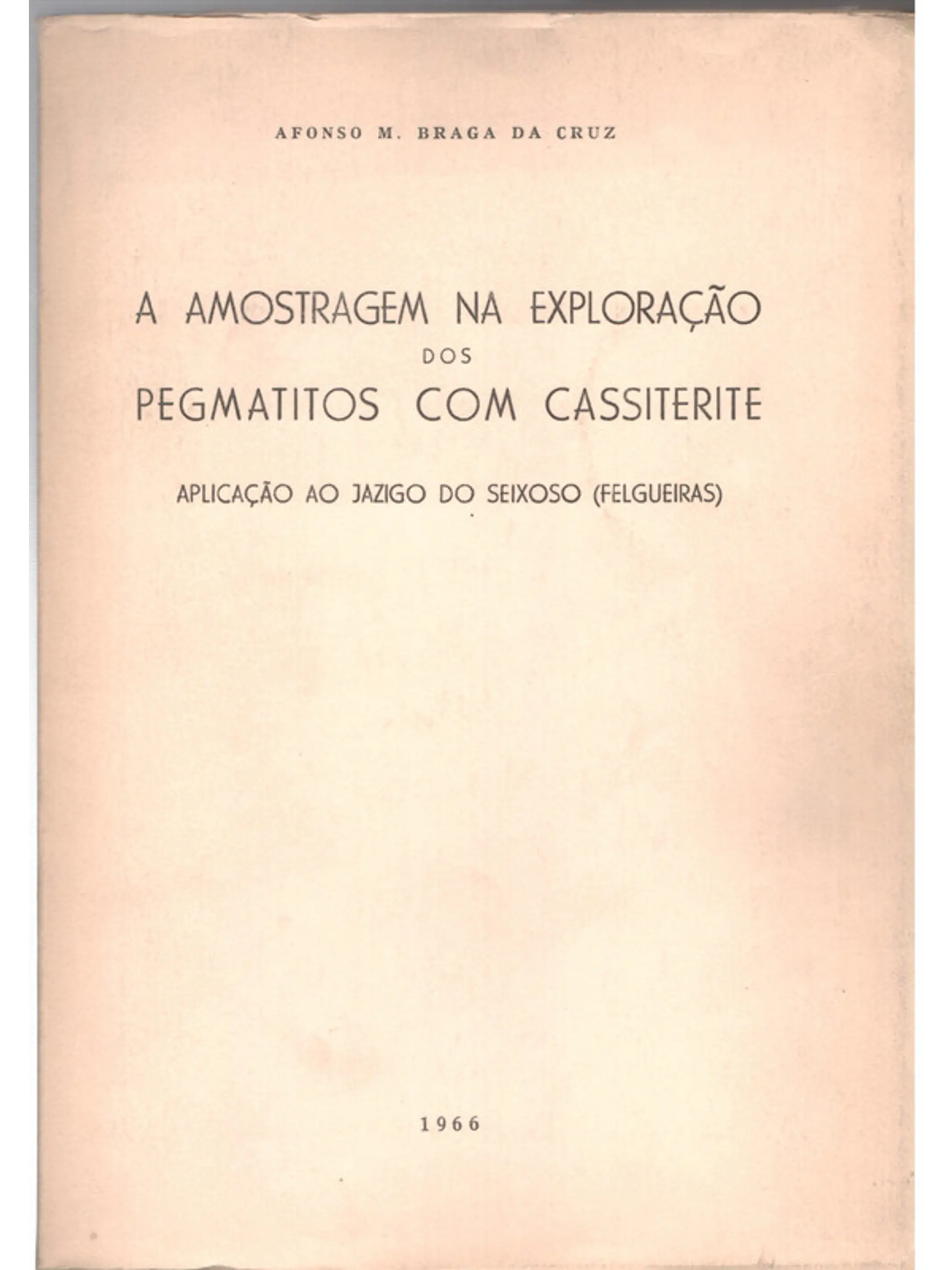 A amostragem na exploração dos pegmatitos com cassitrite 1