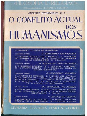 O conflito actual dos Humanismos