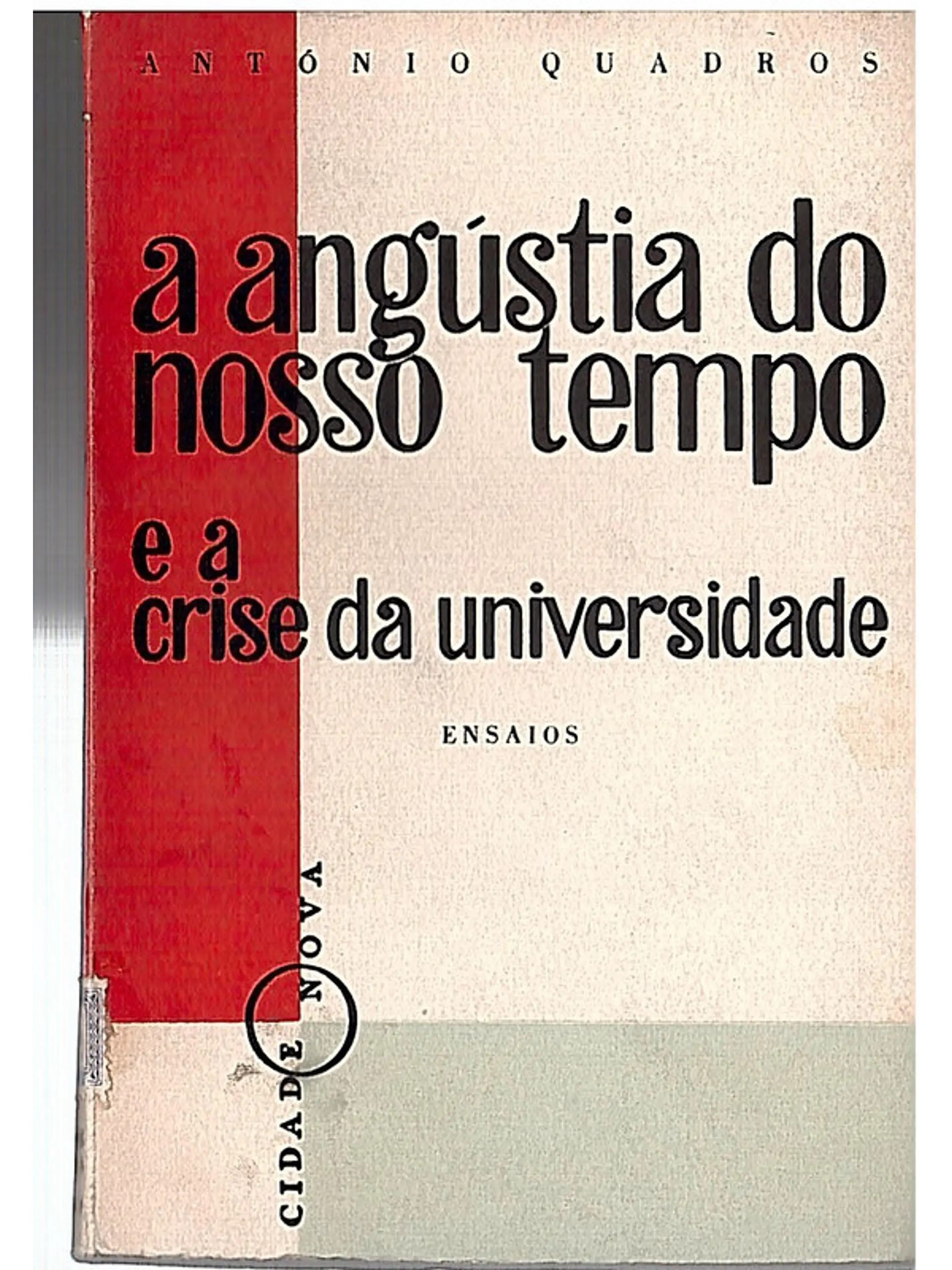 A angústia do nosso tempo 1