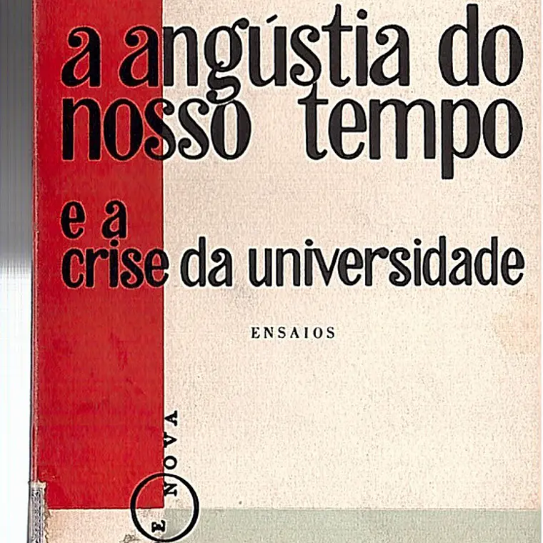 A angústia do nosso tempo 1