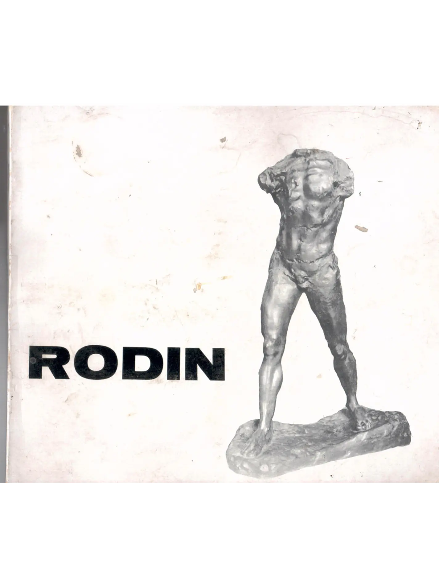 Rodin - catálogo de exposição 1