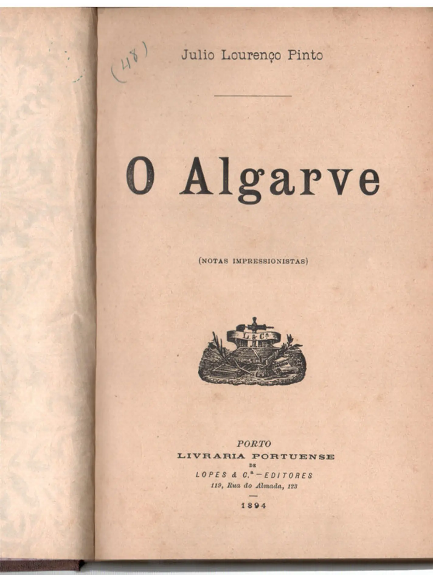 O Algarve: Notas Impressionistas 1