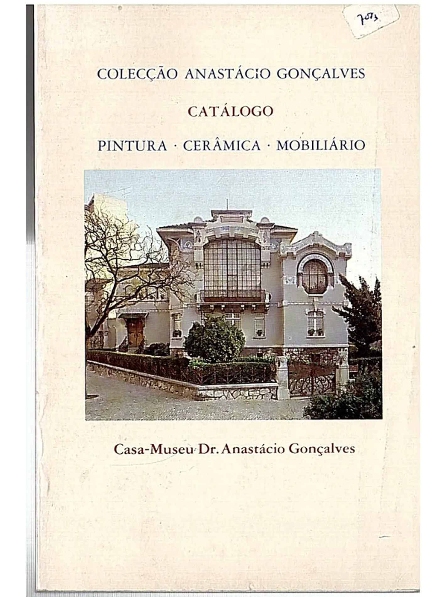 Catálogo casa museu Dr. Anastácio Gonçalves 1