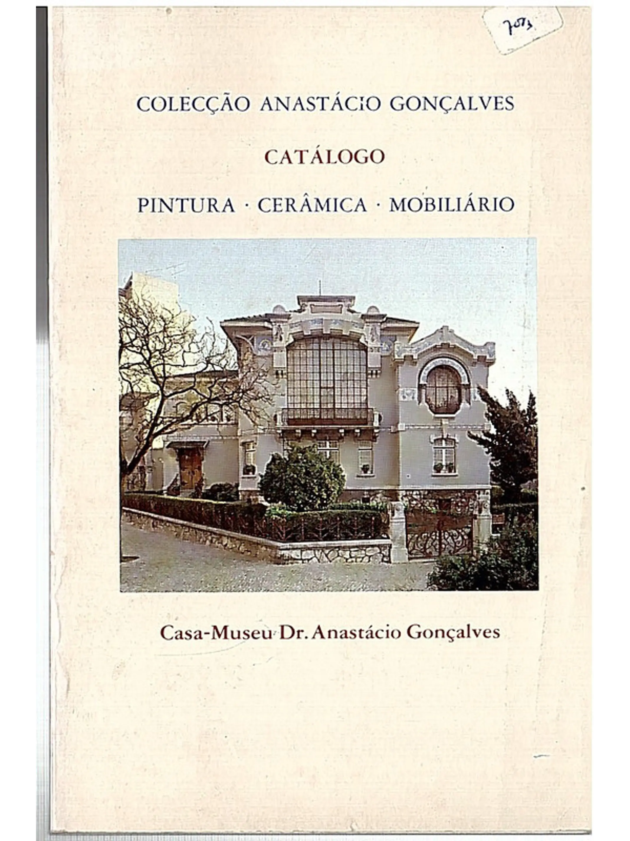 Catálogo casa museu Dr. Anastácio Gonçalves 1