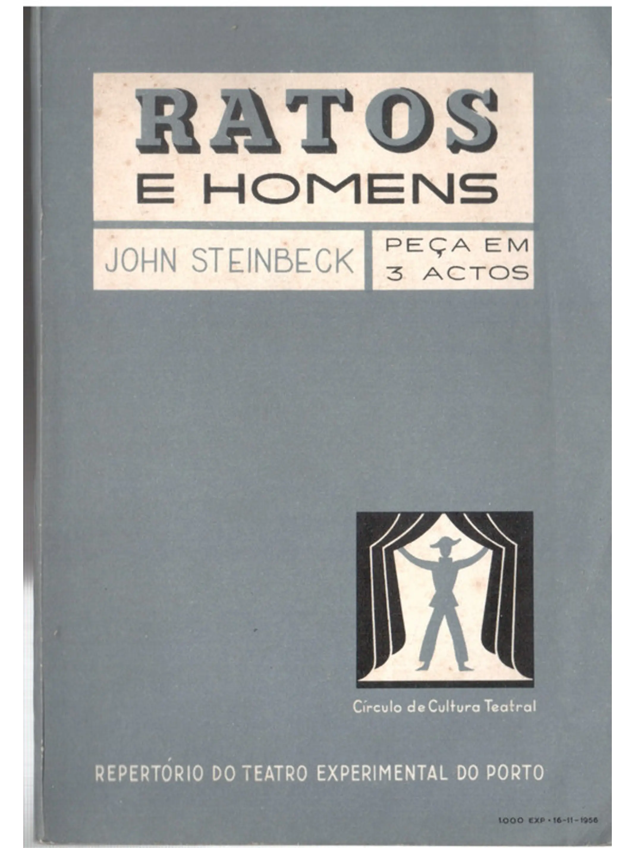Ratos e homens - peça em 3 atos 1