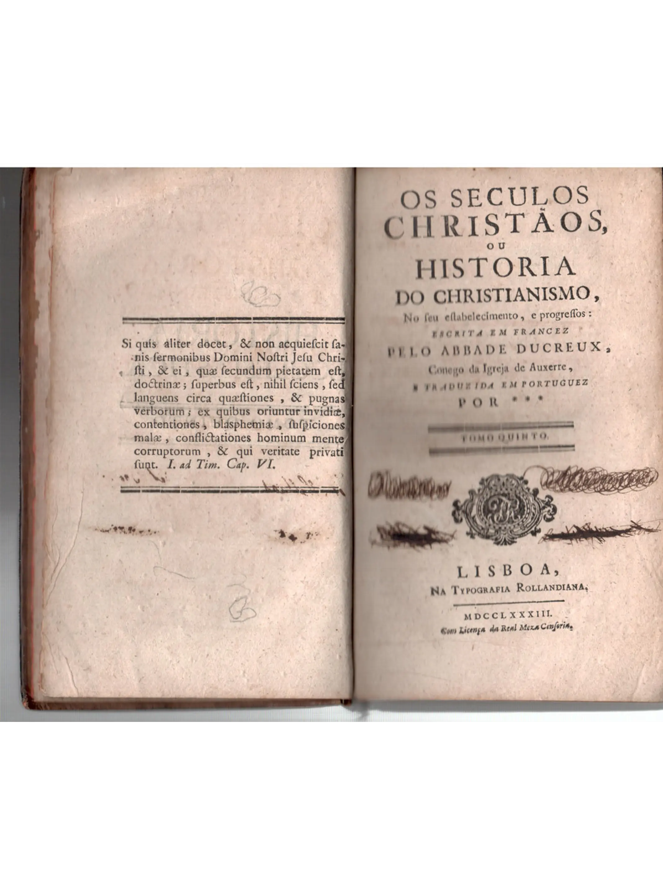 Os séculos cristãos ou história do cristianismo - volume 5 1