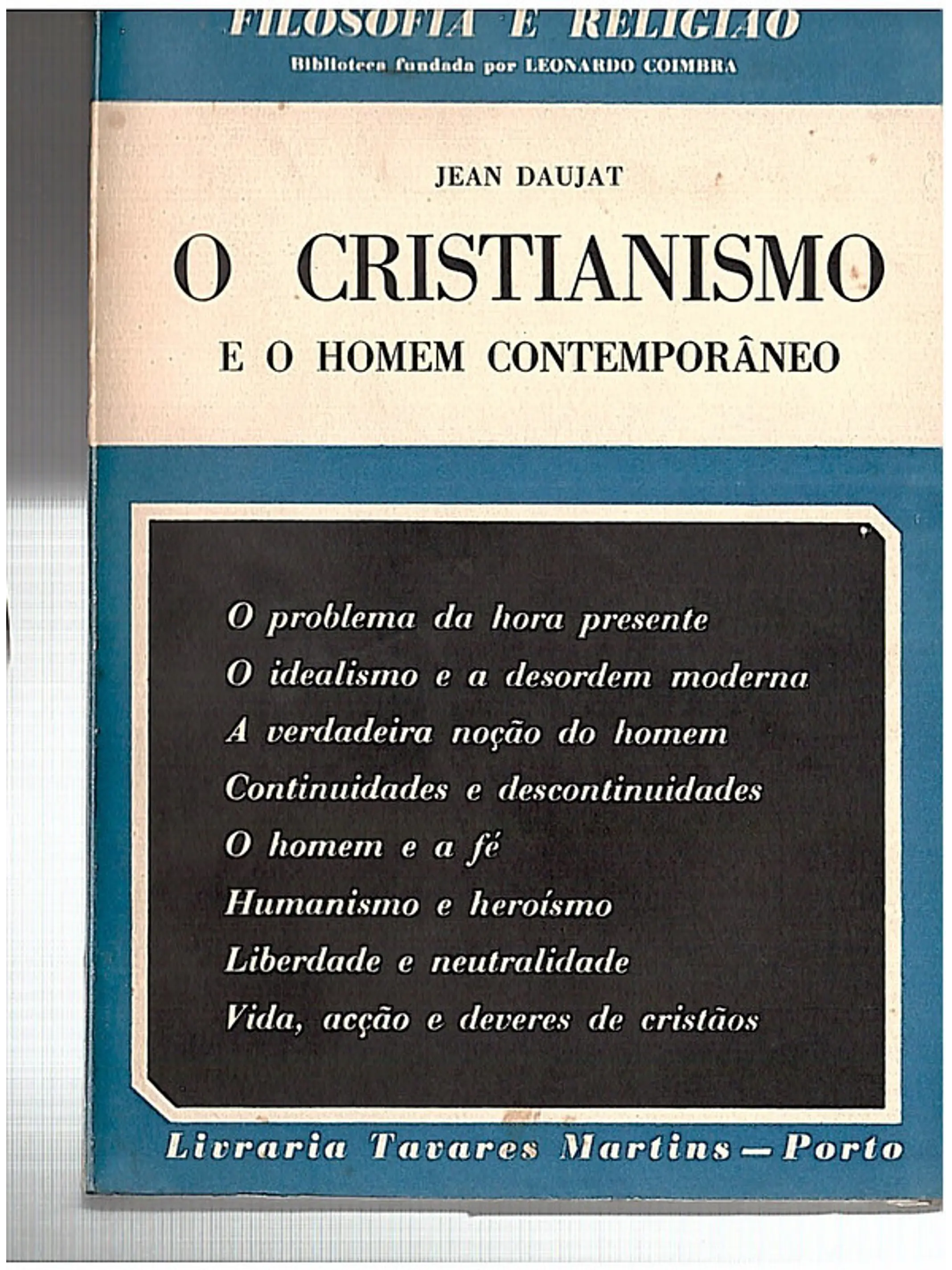 O cristianismo e o homem contemporâneo 1