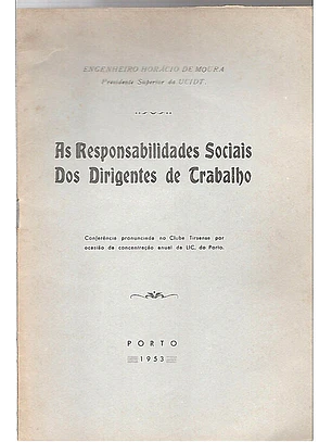 As responsabilidades sociais dos dirigentes de trabalho